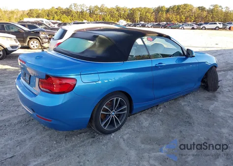 2019 BMW 230I z USA, uszkodzony, nr VIN WBA2M7C50K7D47450